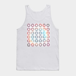 Rainbow palm springs Tank Top